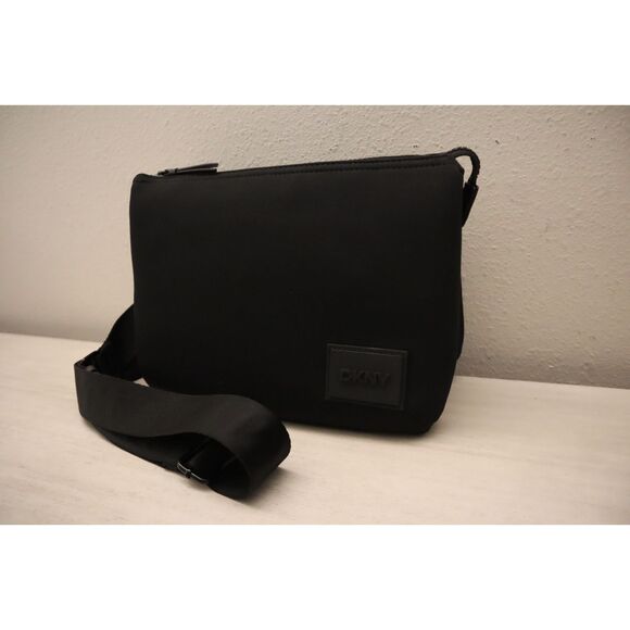 DKNY R41EDW14 Women's Black Tilly Medium Triple Compartment Crossbody Bag - Picture 15 of 16